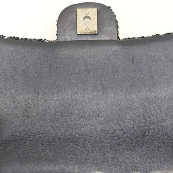 Chanel Timeless Blue Night Micro-Glitter Flap Bag 20464110 - Picture 11 of 15